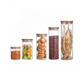 Chinese imports wholesale heat-resistant glass jar empty glass honey jar glass dessert jar